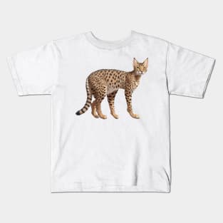 Savannah cat Kids T-Shirt